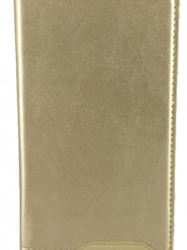 Samsung Galaxy C7 Pro (C7010) Gizli Mıknatıslı Magnum Kılıf Gold