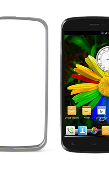 General Mobile Discovery E3 Bumper Çerçeve Kılıf Beyaz&hellip;