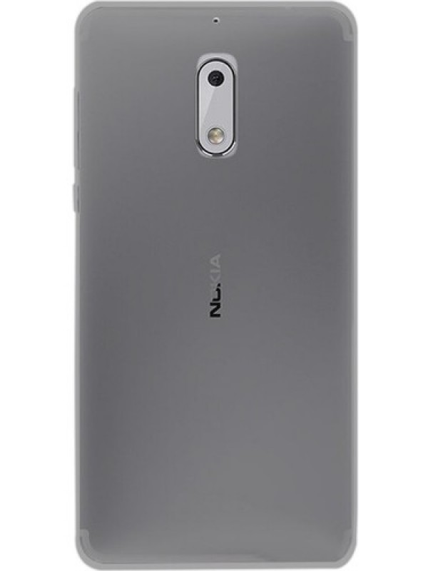 Nokia 6 Kılıf Soft Silikon Şeffaf-Siyah Arka Kapak&hellip;