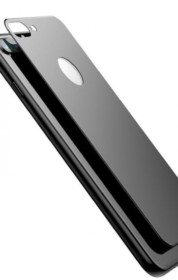 Bufalo iPhone 7/8 Kavisli 4D ARKA GÖVDE Cam Koruyucu Siyah&hellip;