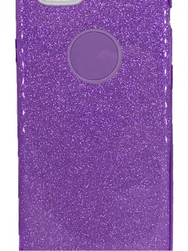 iPhone 7/8 3in1 Simli Silikon Arka Kapak Mor&hellip;