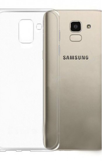 Samsung Galaxy J6 (J600) Kılıf Soft Silikon Şeffaf Arka Kapak&hellip;
