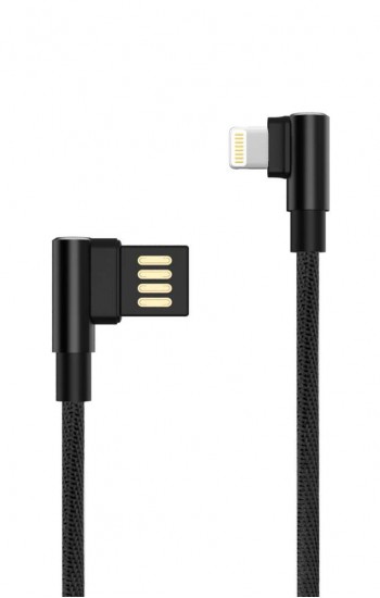 Tiger Lightning Hızlı Şarj ve Data Kablosu 3A Siyah  FT-UCA101&hellip;