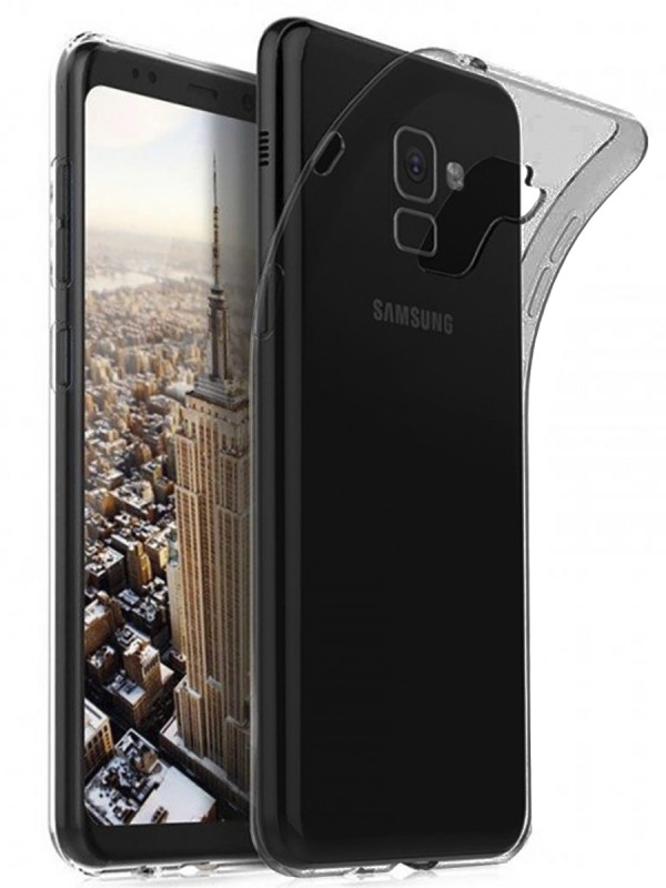 Samsung Galaxy S9 Kılıf Soft Silikon Şeffaf-Siyah Arka Kapak&hellip;