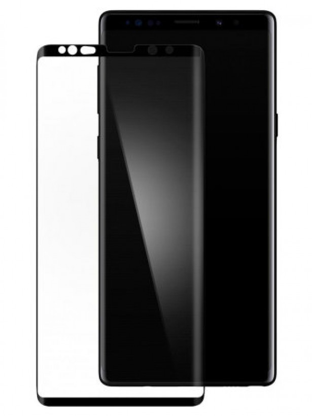 Samsung Note 9 (N960) Kavisli Tam Kaplayan NANO Ekran Koruyucu Siyah