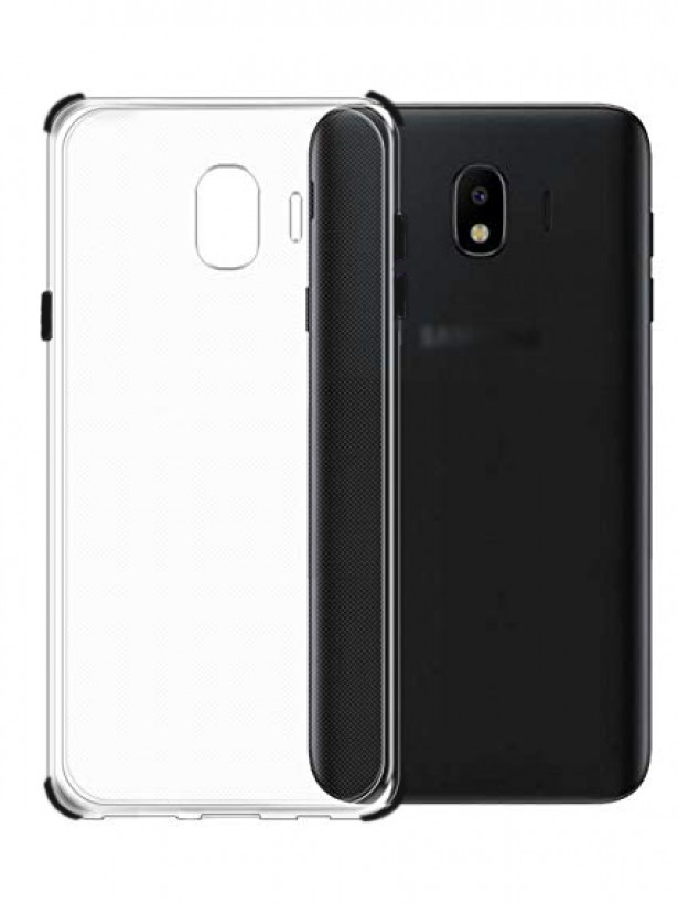 FitCase Samsung J2 Core Anti Shock Darbe Koruyucu Silikon Arka Kapak Siyah