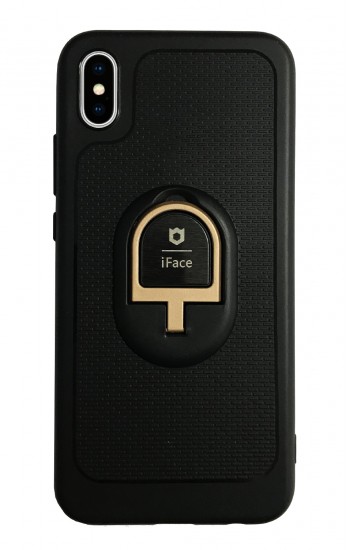 iPhone XS Max iFace Yüzük Tutuculu Arka Kapak Halka-Gold&hellip;