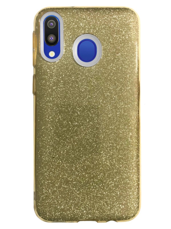 FitCase Samsung M20 (M205) 3in1 Simli Silikon Arka Kapak Gold&hellip;