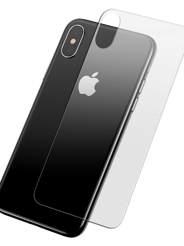 Bufalo iPhone XS Max ARKA GÖVDE Koruyucu FlexiGlass Nano