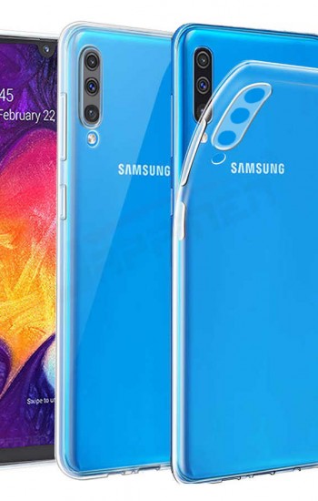 Samsung Galaxy M30 (M305) Kılıf FitCase Toz Koruma Tıpalı Şeffaf Arka&hellip;
