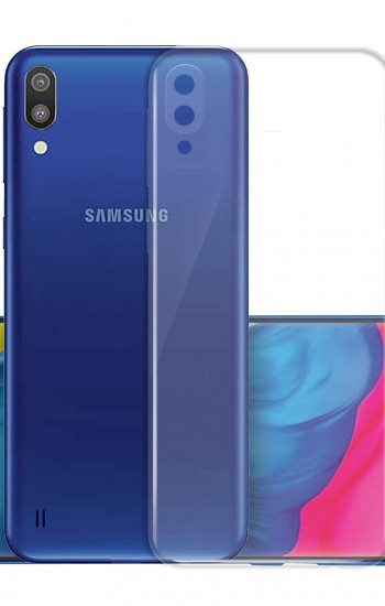 Samsung Galaxy M10 (M105) Kılıf FitCase Toz Koruma Tıpalı Şeffaf Arka&hellip;