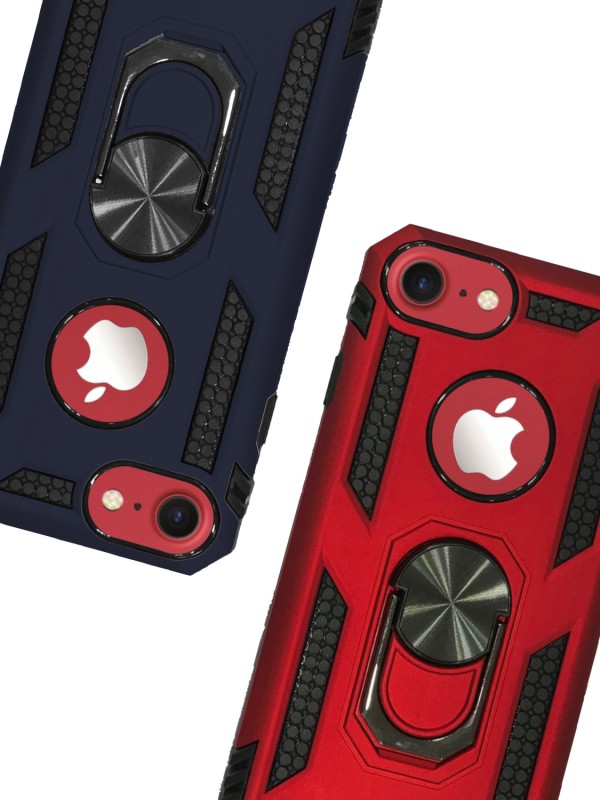 iPhone 7 / 8 Kılıf Panzer Ring Tam Koruma Arka Kapak&hellip;