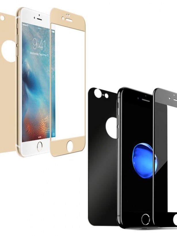 Bufalo iPhone 7 / 8 Ekran Koruyucu ÖN+ARKA Kavisli Tam Kaplayan