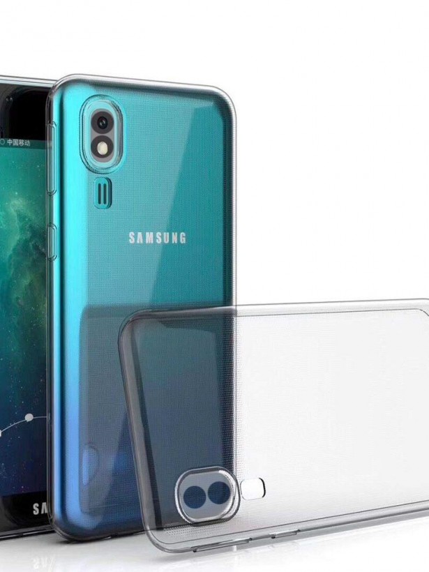 Samsung Galaxy A2 Core (A260) Kılıf FitCase Toz Koruma Tıpalı Şeffaf Arka Kapak