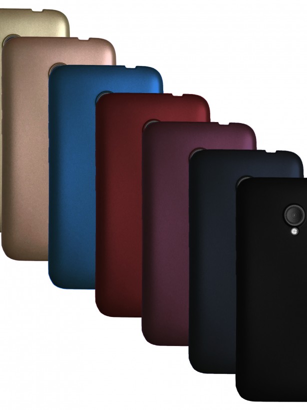 Alcatel U5 Kılıf FitCase PremiumS Silikon Arka Kapak