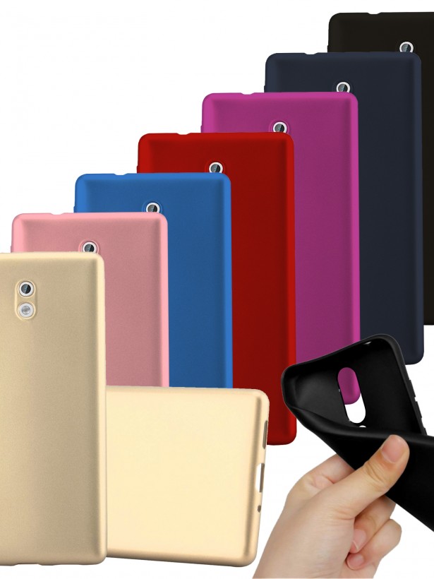 Nokia 3 Kılıf FitCase PremiumS Silikon Arka Kapak