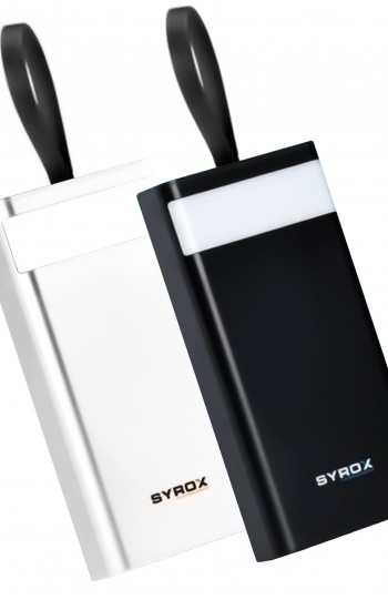 Syrox PB115 30000 mAh Powerbank Aydınlatma Fenerli&hellip;