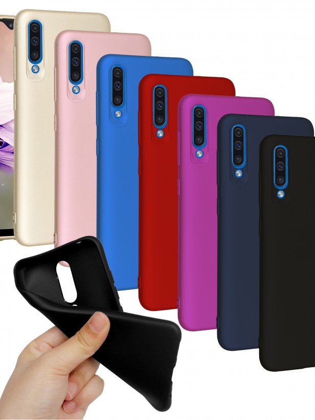 Samsung Galaxy A20s (A207) Kılıf FitCase PremiumS Silikon Arka Kapak