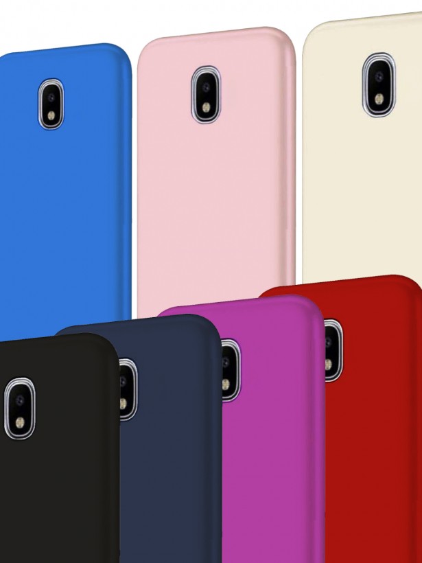 Samsung Galaxy J7 Pro (J730) Kılıf FitCase PremiumS Silikon Arka Kapak