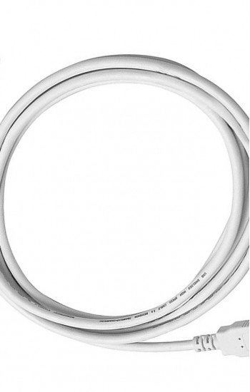 Auris Turbo Lightning USB Data ve Şarj Kablosu 1.5Mt Beyaz (Ferrit Filtre&hellip;