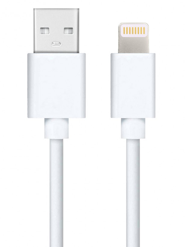 Auris Lightning Data ve Şarj Kablosu 1A 2Mt Beyaz