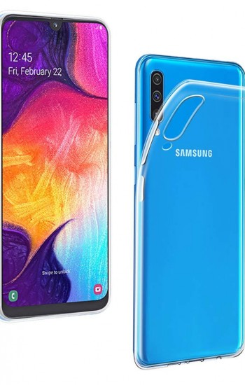 Samsung Galaxy A20s (A207) Kılıf Soft Silikon Şeffaf Arka Kapak&hellip;