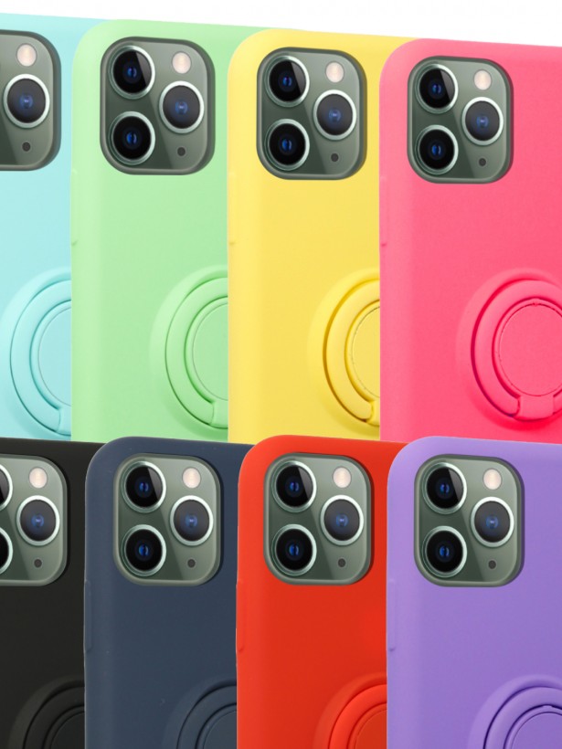FitCase iPhone 11 Pro MAX Kılıf Viktor Ring Arka Kapak