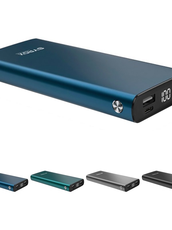 Syrox PB117 Powerbank Taşınabilir Batarya Led Göstergeli Metal&hellip;