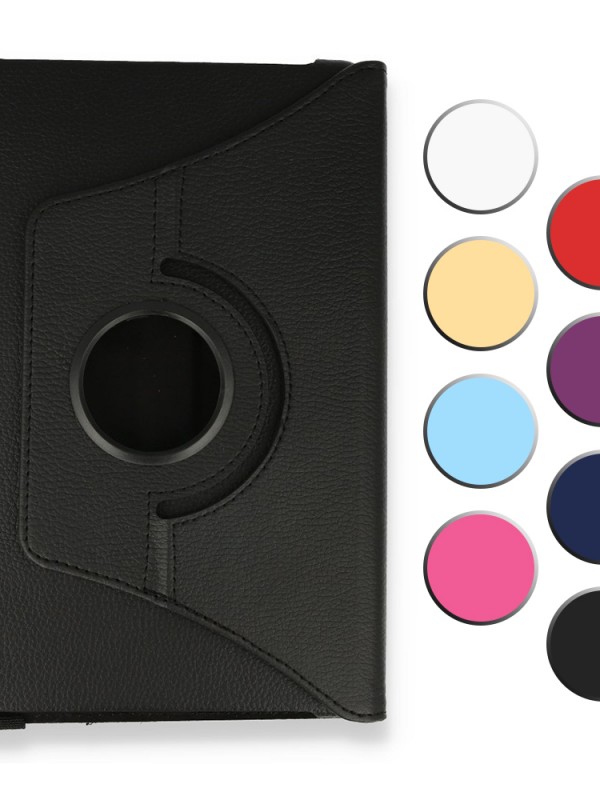 Samsung Galaxy Tab A T510/T515/T517 Kılıf 360 Derece Döner Sta&hellip;