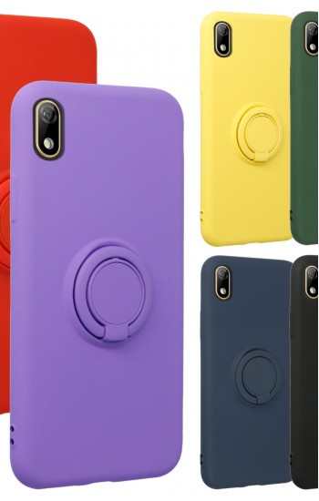 FitCase Huawei Y5 2019 Kılıf Viktor Ring Arka Kapak&hellip;