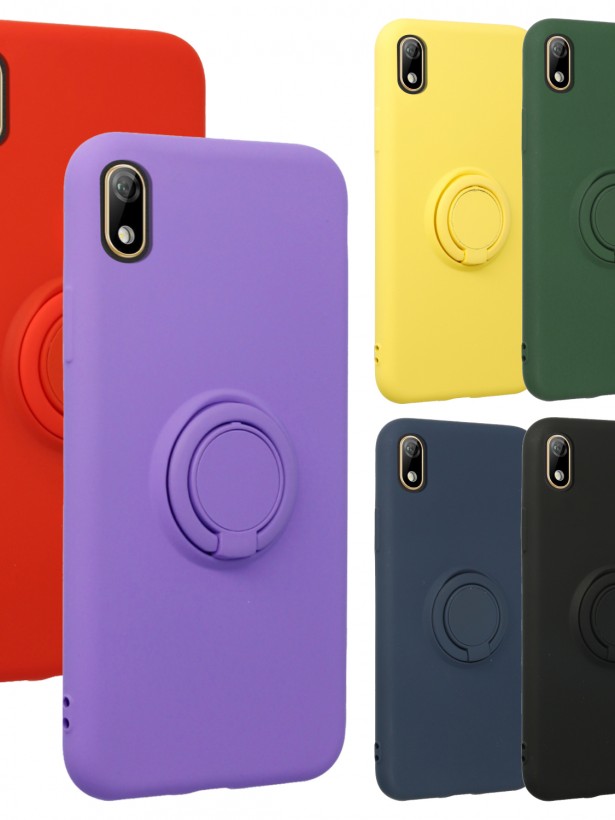 FitCase Huawei Y5 2019 Kılıf Viktor Ring Arka Kapak