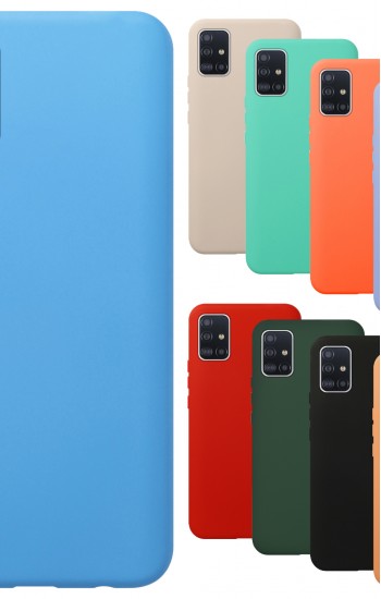 Samsung Galaxy A71 (A715) Nano Lansman Silikon Arka Kapak&hellip;