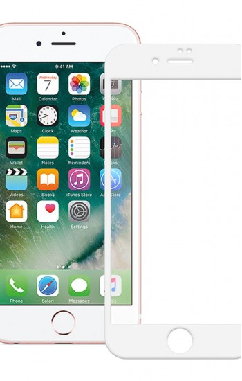 Bufalo iPhone 6 Plus / 6s Plus Ekran Koruyucu 9D Temperli Cam - Beyaz&hellip;