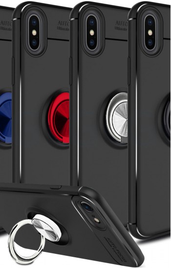 FitCase iPhone X / XS Kılıf Auto Focus Ring Arka Kapak&hellip;