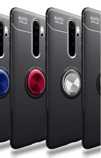 FitCase Xiaomi Redmi Note 8 Pro Kılıf Auto Focus Ring Arka Kapak&hellip;