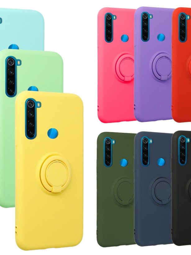 FitCase Samsung Galaxy A21 (A215) Kılıf Viktor Ring Arka Kapak