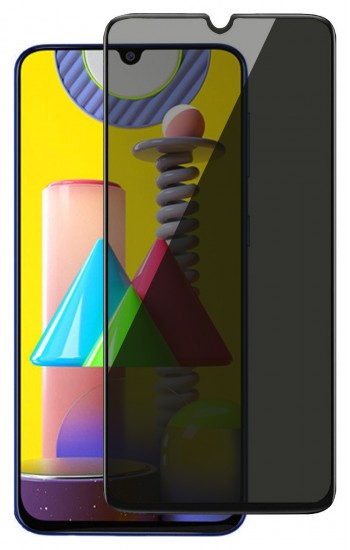 Samsung Galaxy A01 Hayalet Privacy Gizli Cam Ekran Koruyucu Siyah&hellip;