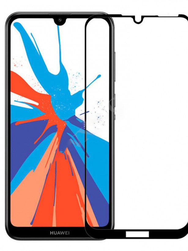 Bufalo Huawei Y6s Ekran Koruyucu 9D Temperli Cam - Siyah
