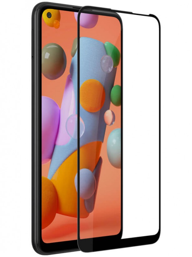 Bufalo Samsung Galaxy A21s NANO 10D Cam Ekran Koruyucu Siyah