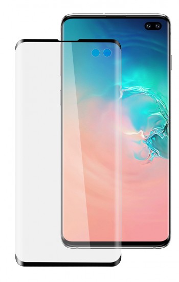 Bufalo Samsung Galaxy S10 Plus Kavisli 3D Cam Ekran Koruyucu Full Glue Siy&hellip;