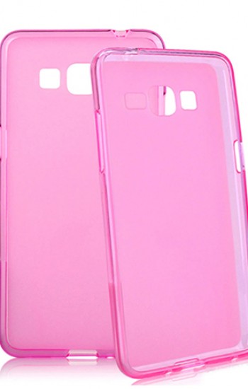 Samsung Galaxy Grand 2 (G7100) Kılıf Soft Silikon Şeffaf-Pembe Arka Kap&hellip;