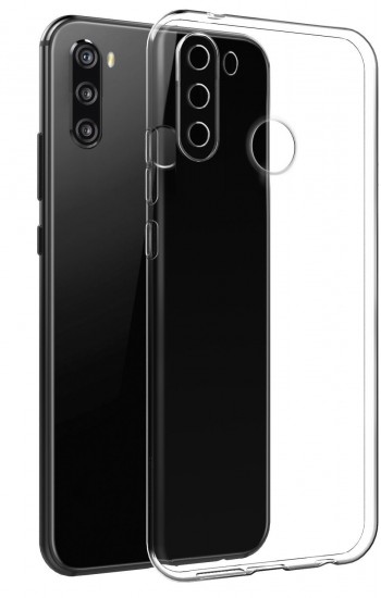 Samsung Galaxy A11 (A115) Kılıf FitCase Toz Koruma Tıpalı Şeffaf Arka&hellip;