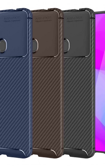 Samsung Galaxy A11 (A115) Kılıf Focus Carbon Desen Silikon Arka Kapak&hellip;