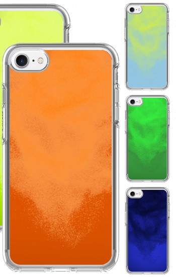 iPhone 7 / 8 Kılıf Neon Likit Silikon Arka Kapak&hellip;