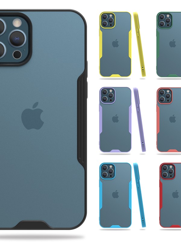 iPhone 12 / 12 Pro Kılıf Platin Matte Silikon Arka Kapak&hellip;