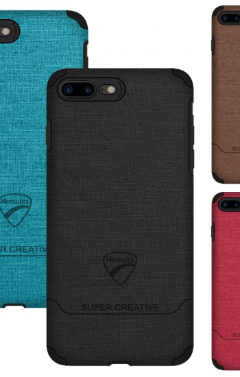 FitCase iPhone 7 Plus / 8 Plus Kılıf Super Fabric Arka Kapak&hellip;