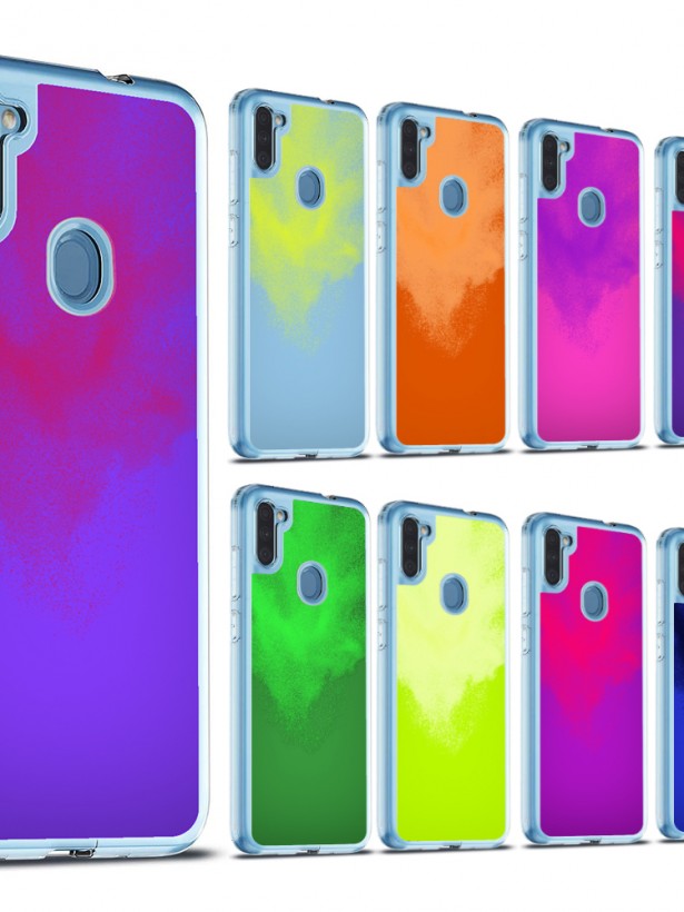 Xiaomi Redmi Note 8 Kılıf Neon Likit Silikon Arka Kapak