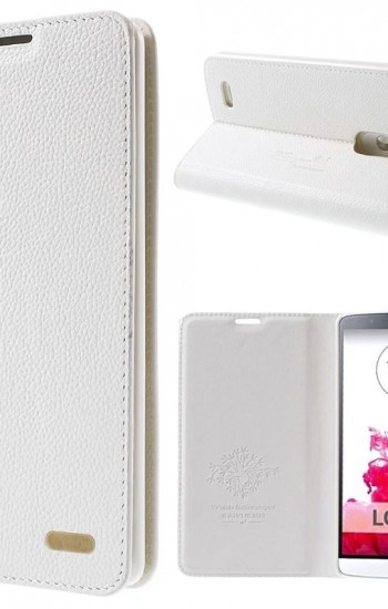 LG G3 D855 KAIYUE Cüzdanlı Standlı Deri Kılıf Beyaz&hellip;