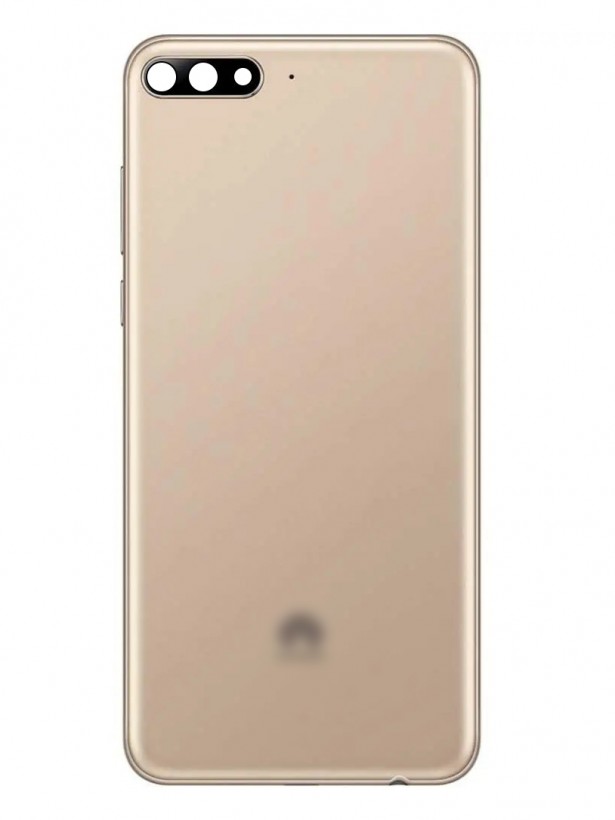 Huawei Y6 2018 Arka Kapak Batarya Kasalı Pil Kapağı - Gold
