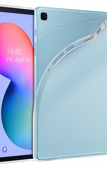 Samsung Galaxy Tab S6 Lite P610/P615/P617 Kılıf Şeffaf Silikon Arka Kap&hellip;
